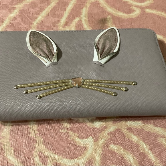 Kate Spade Rabbit Neda Leather Long Wallet - Picture 4 of 5